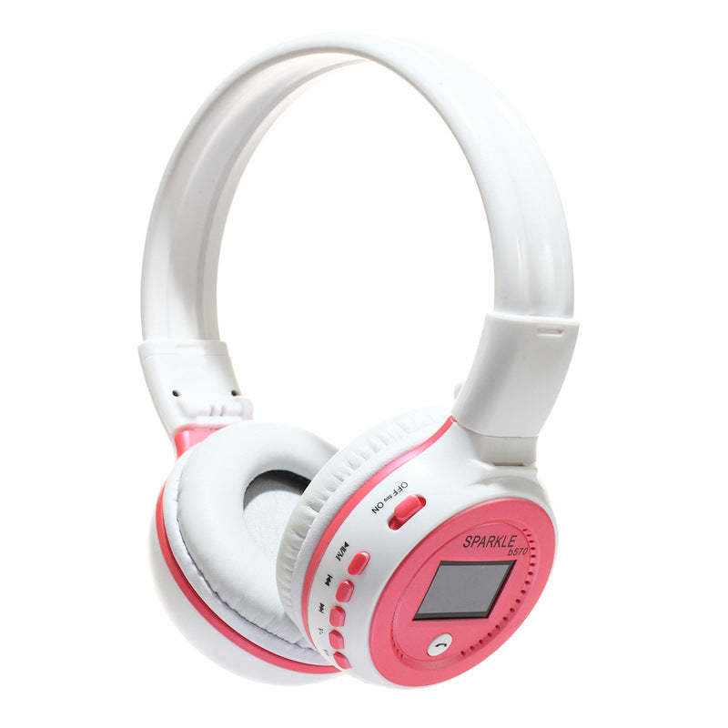 Fanatic B570 – Kabellose Bluetooth-Kopfhörer mit LCD-Display & kräftigem Bass