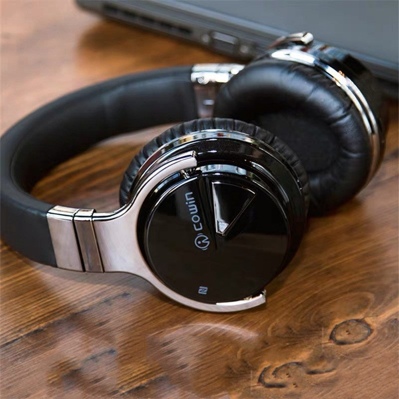 🎧 Premium Noise Cancelling Bluetooth Kopfhörer – Edles Design 🖤
