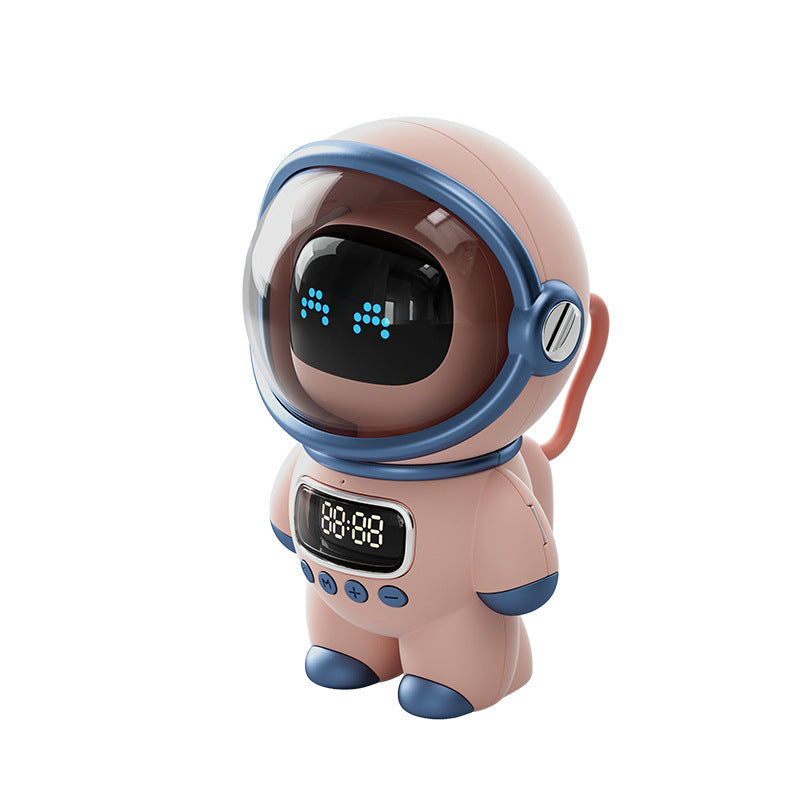 bluetooth intelligente ai audio-uhr 🤖 – sprechende roboteruhr mit musik & licht