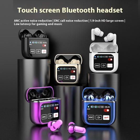 Wireless Bluetooth 5.4 Kopfhörer 🎶 mit Geräuschunterdrückung & Display