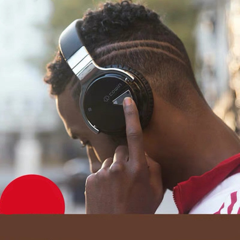 🎧 Premium Noise Cancelling Bluetooth Kopfhörer – Edles Design 🖤