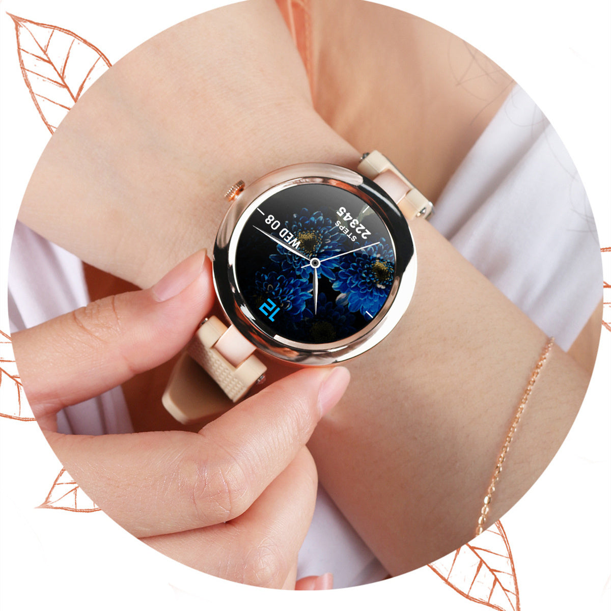 Full Touch Screen Smartwatch – Fitness & Health Tracker
