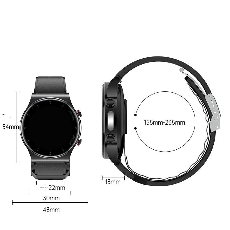 Premium Schlaf- & Fitness-Smartwatch mit Gesundheitsüberwachung