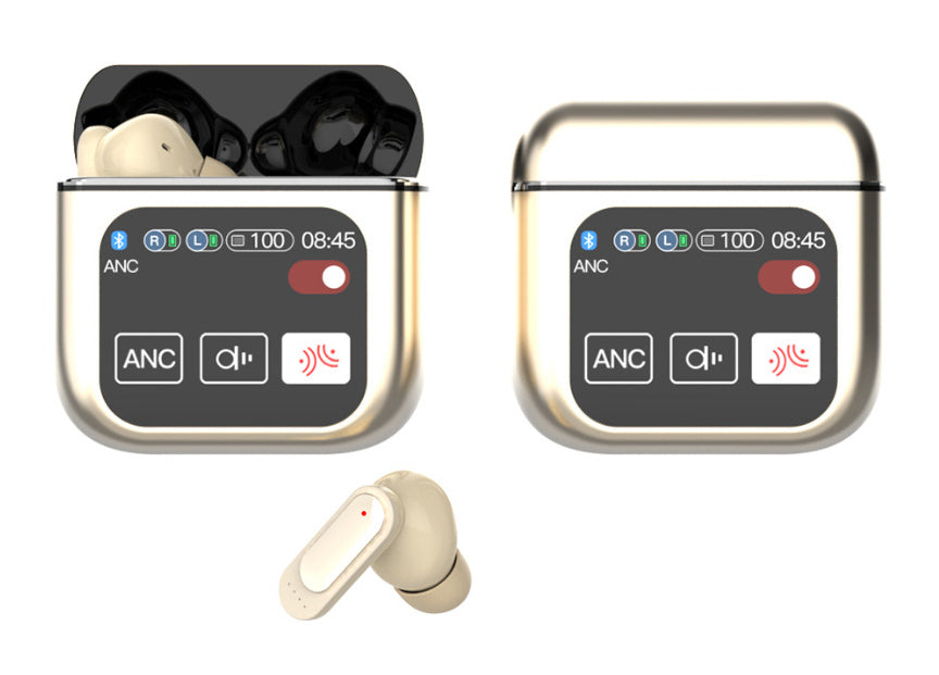 Wireless Bluetooth 5.4 Kopfhörer 🎶 mit Geräuschunterdrückung & Display