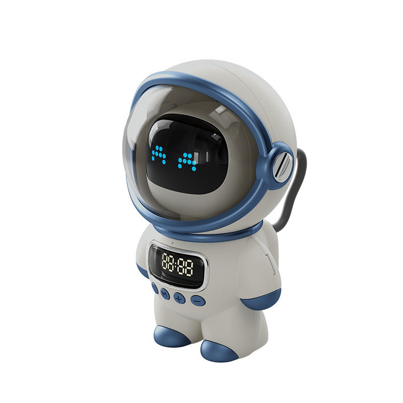 bluetooth intelligente ai audio-uhr 🤖 – sprechende roboteruhr mit musik & licht