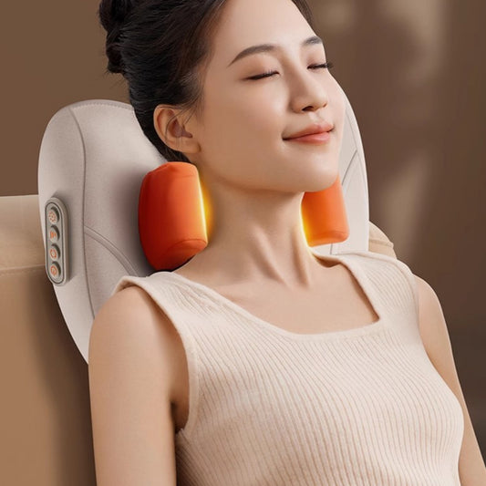 Kanmarino❤️ Shiatsu Rücken- & Nackenmassagegerät – mit Wärme & 3 Modi