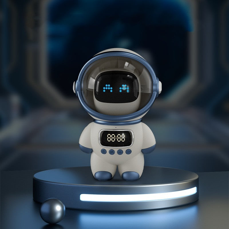 bluetooth intelligente ai audio-uhr 🤖 – sprechende roboteruhr mit musik & licht