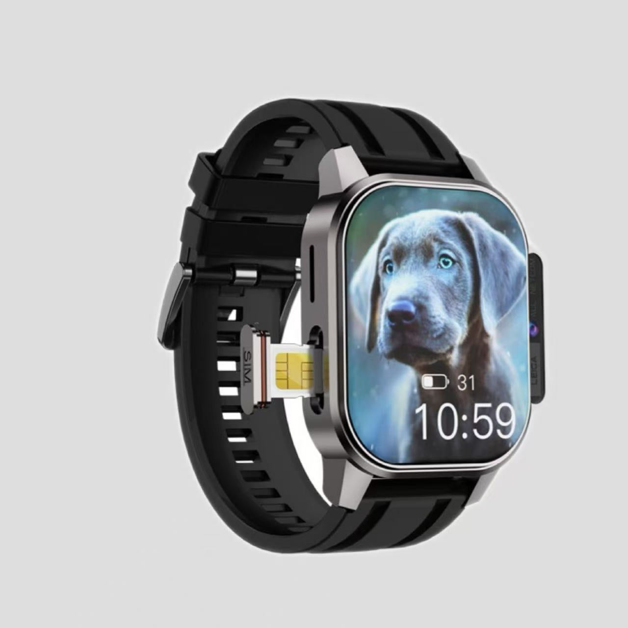 Android Full Netcom Smartwatch – Intelligente Uhr mit Schlaf- & Blutsauerstoffmessung