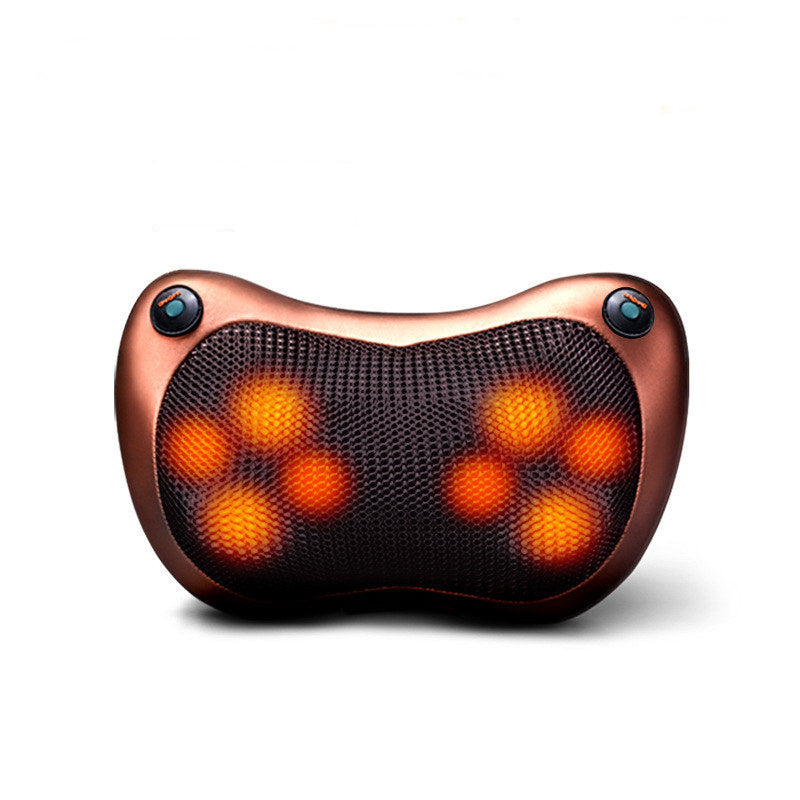Kanmarino ❤️ Shiatsu Nacken- & Rückenmassagekissen mit Wärmefunktion – für Zuhause & Auto (EU Plug)