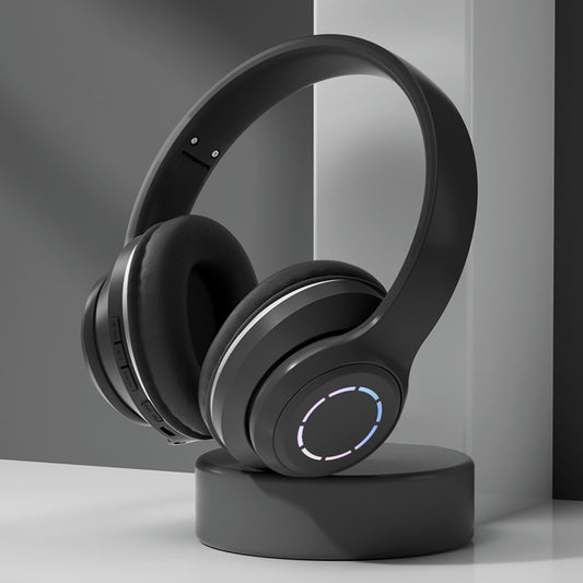 Gradient Bluetooth Kopfhörer – Faltbares Wireless Headset mit starkem Sound & modernem Design