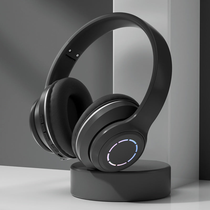 Gradient Bluetooth Kopfhörer – Faltbares Wireless Headset mit starkem Sound & modernem Design