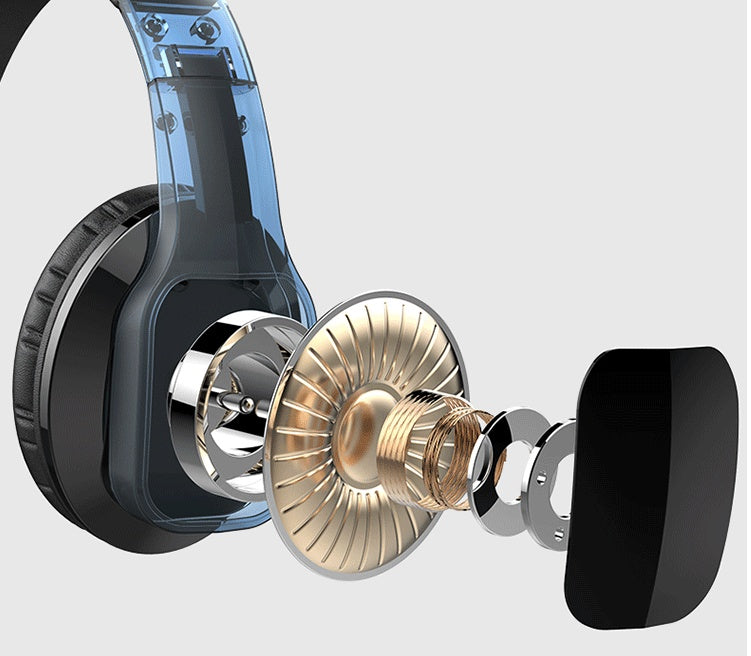 Kabellose Bluetooth Kopfhörer mit Mikrofon & Bass – Faltbar