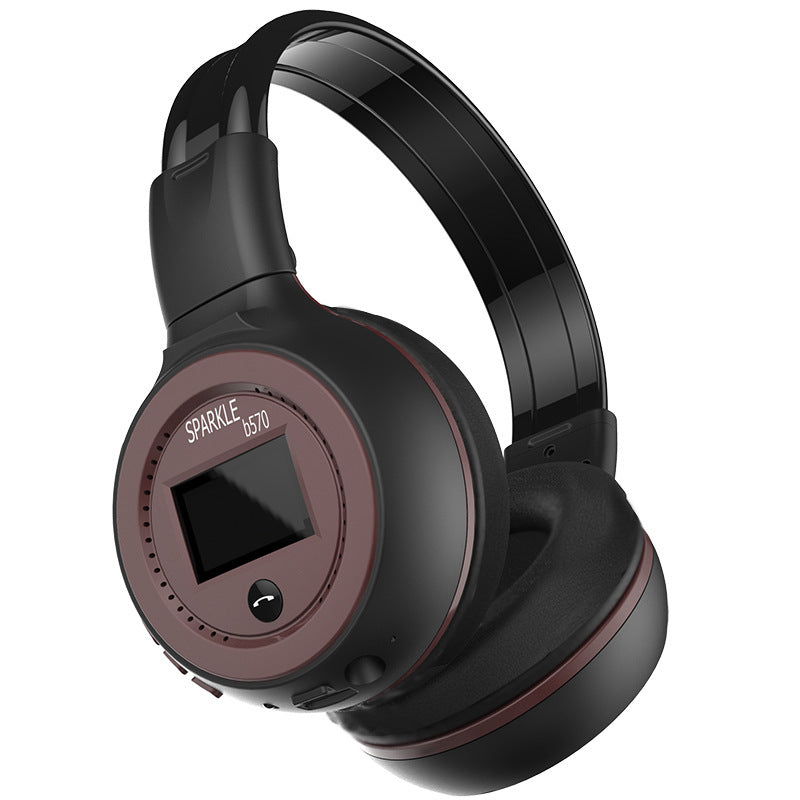 Fanatic B570 – Kabellose Bluetooth-Kopfhörer mit LCD-Display & kräftigem Bass