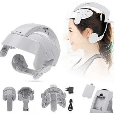 Multifunktionales Kopf-Massagegerät ❤️ Elektrische Vibrationsmassage für tiefe Entspannung