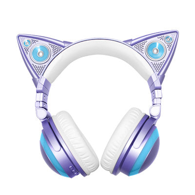 Luxus Bluetooth Katzenohr-Kopfhörer ❤️ – Wireless Headset für Frauen & Mädchen
