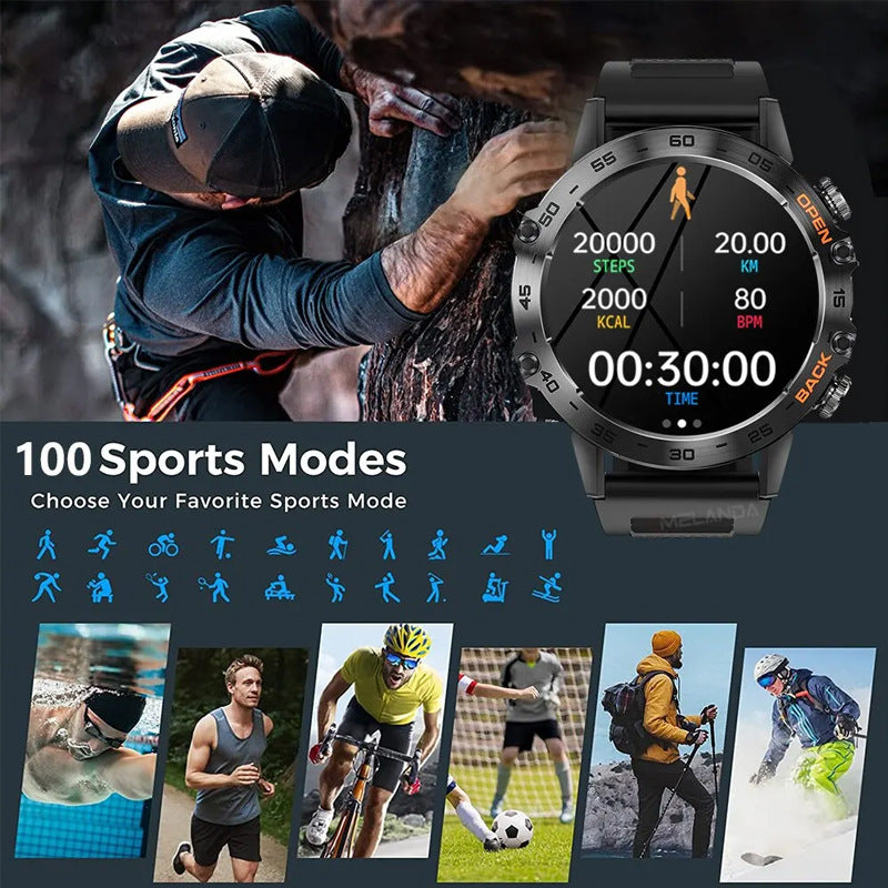 Bluetooth Smartwatch Outdoor mit Telefonfunktion