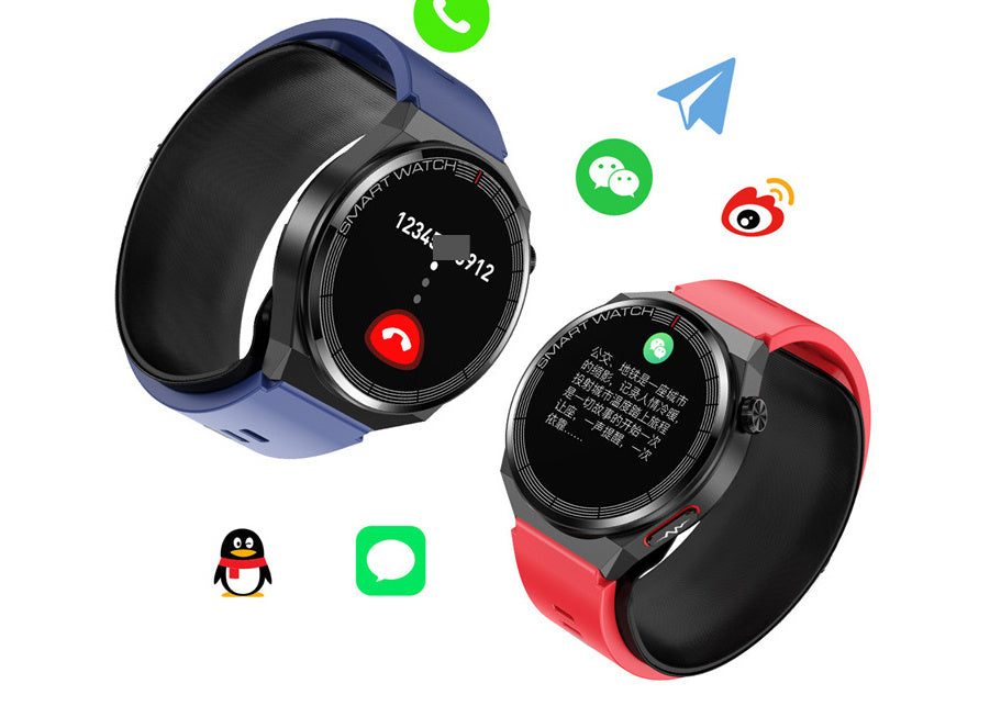 Intelligente Gesundheits-Smartwatch mit Blutdruck-, Herzfrequenz- und Schlafüberwachung