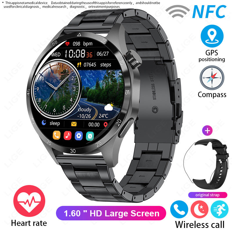 Sport Smartwatch – Bluetooth, Anrufe & Fitness-Tracking