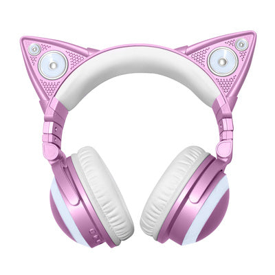 Luxus Bluetooth Katzenohr-Kopfhörer ❤️ – Wireless Headset für Frauen & Mädchen