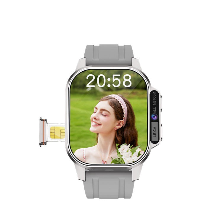 Android Full Netcom Smartwatch – Intelligente Uhr mit Schlaf- & Blutsauerstoffmessung