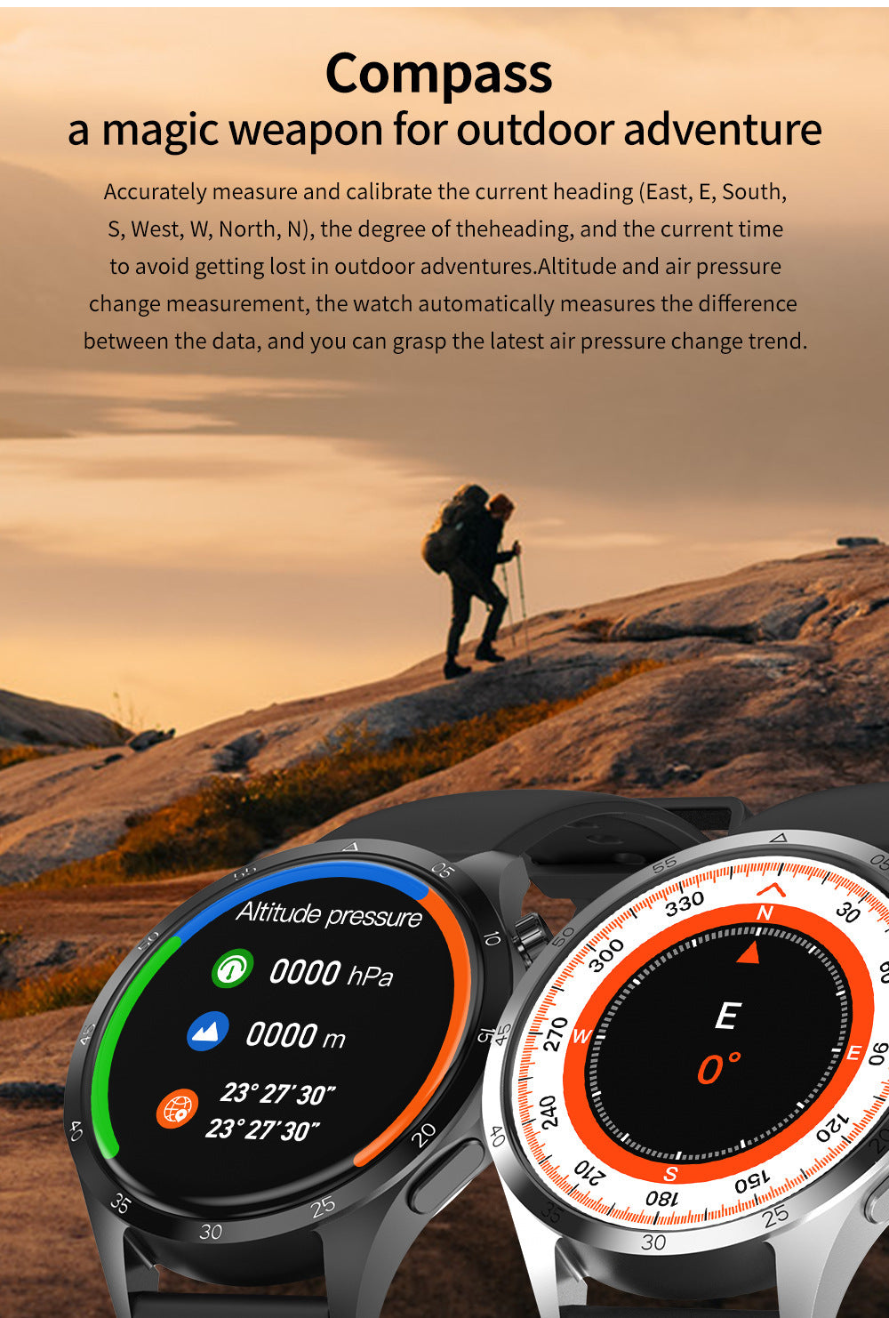 Sport Smartwatch – Bluetooth, Anrufe & Fitness-Tracking