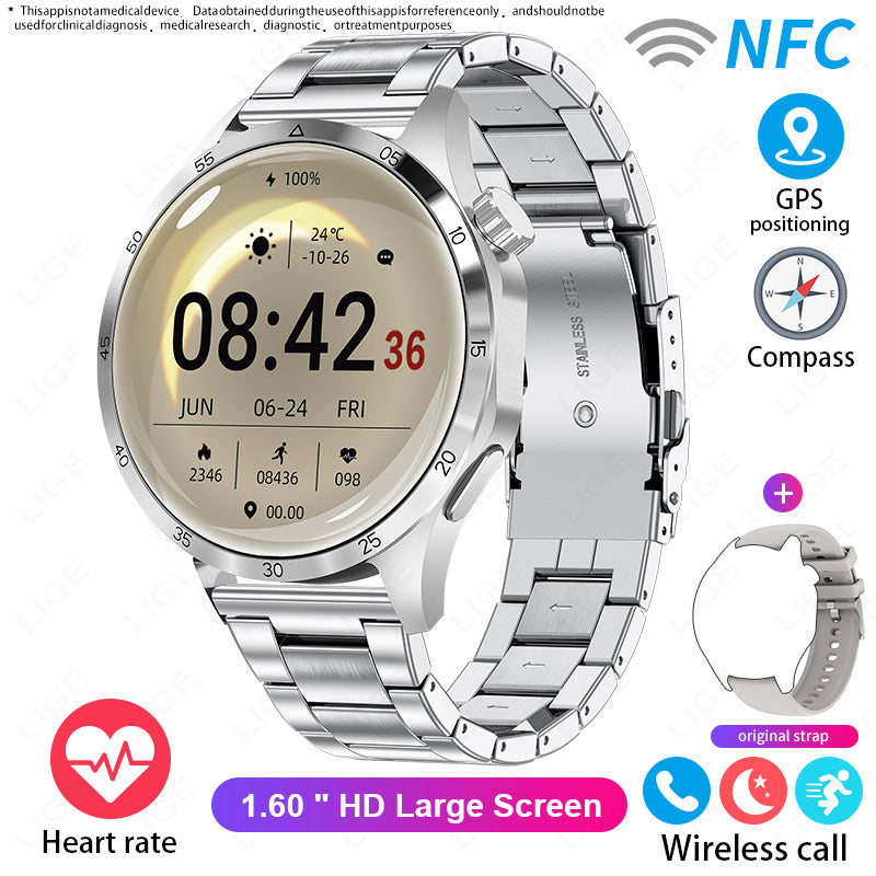 Sport Smartwatch – Bluetooth, Anrufe & Fitness-Tracking