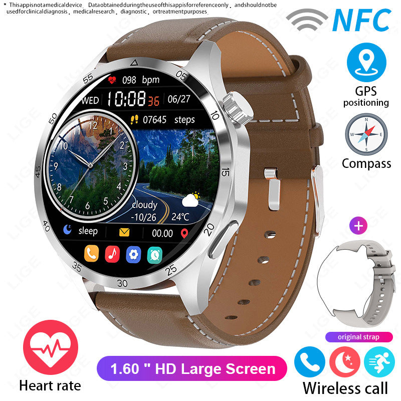 Sport Smartwatch – Bluetooth, Anrufe & Fitness-Tracking